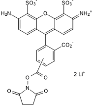TFAX 488, SE 化学構造