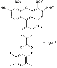 TFAX 488, TFP Chemische Struktur