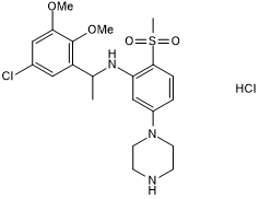 PRX 07034 化学構造