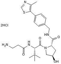 VH 032 amide-alkylC2-amine Chemische Struktur