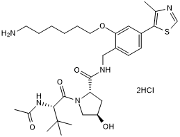 VH 032 phenol-alkylC6-amine 化学構造