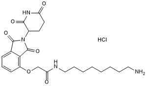 Thalidomide 4'-oxyacetamide-alkylC8-amine التركيب الكيميائي