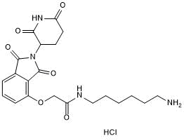 Thalidomide 4'-oxyacetamide-alkylC6-amine  Chemical Structure