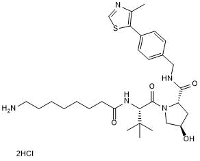 VH 032 amide-alkylC7-amine التركيب الكيميائي