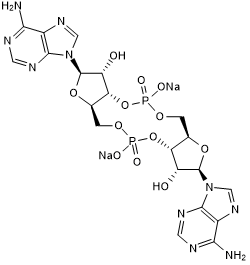 c-Di-AMP sodium salt Chemische Struktur