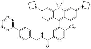 Janelia Fluor® 646, Tetrazine Chemical Structure