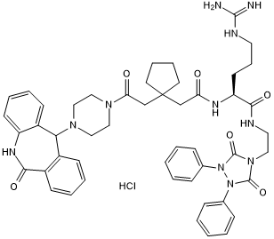 BIIE 0246 hydrochloride 化学構造