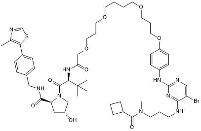 TBK1 PROTAC® 3i 化学構造