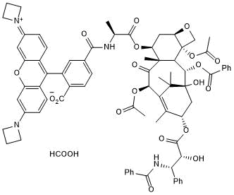 Taxol Janelia Fluor ® 549 Chemische Struktur