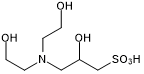 DIPSO Chemische Struktur