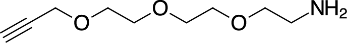 Alkyne-PEG3-amine Chemische Struktur