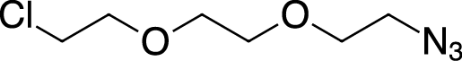 Chloro-PEG3-azide 化学構造