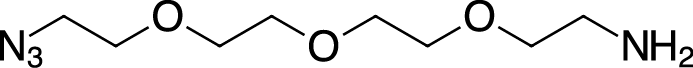 Azide-PEG4-Amine Chemische Struktur