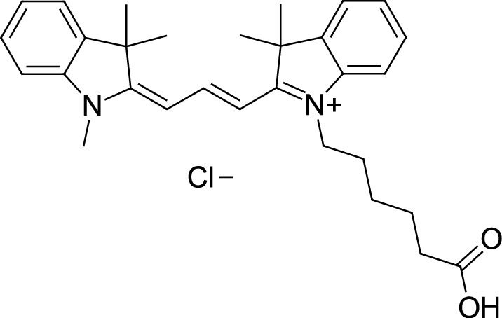 Cyanine3 carboxylic acid Chemical Structure
