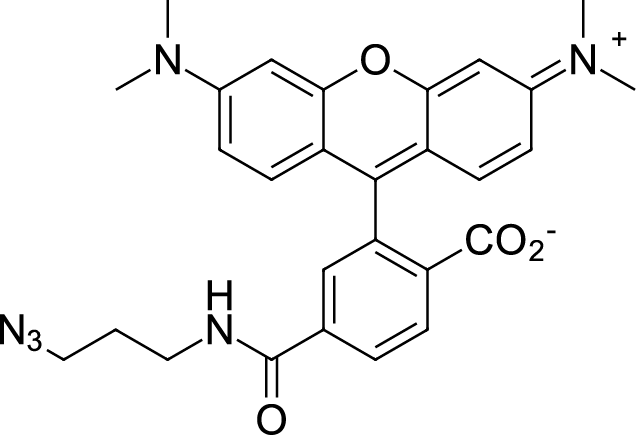 TAMRA azide, 6-isomer التركيب الكيميائي