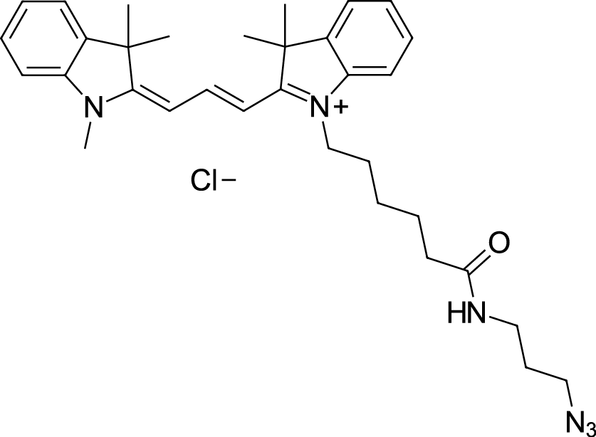 Cyanine3 azide  Chemical Structure