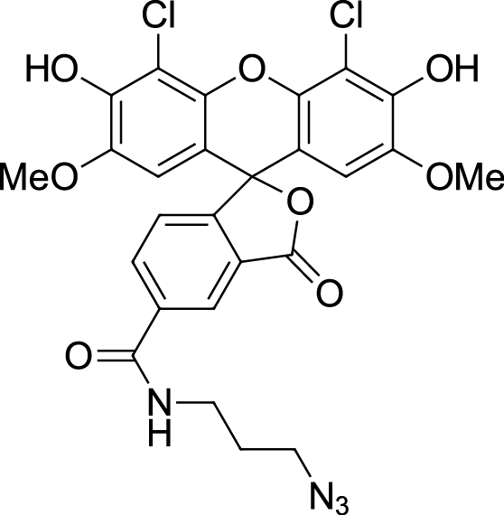 JOE azide, 5- isomer Chemical Structure