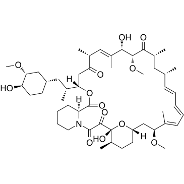 28-Epirapamycin 化学構造