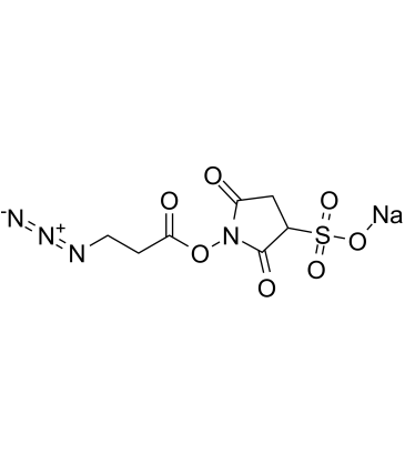 3-Azidopropionic Acid Sulfo-NHS ester Chemical Structure