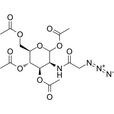 Ac4ManNAz Chemische Struktur