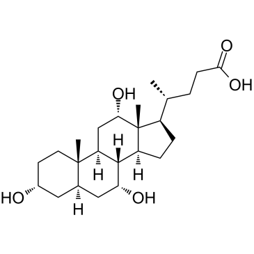 Allocholic acid Chemische Struktur