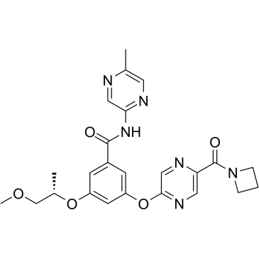AZD1656  Chemical Structure
