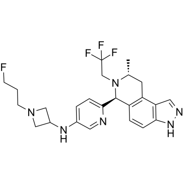 AZD-9833 Chemische Struktur