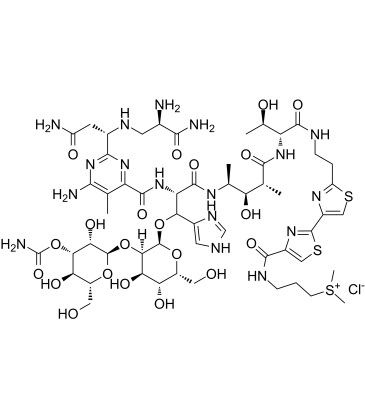 Bleomycin hydrochloride  Chemical Structure