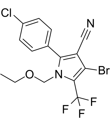 Chlorfenapyr Chemische Struktur