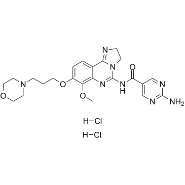 Copanlisib dihydrochloride التركيب الكيميائي