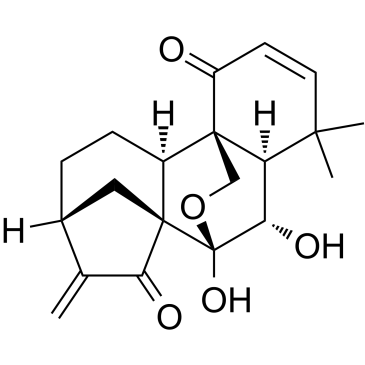 Eriocalyxin B 化学構造