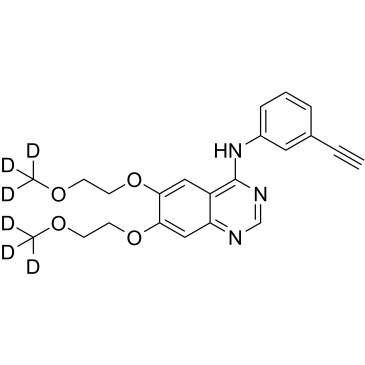 Erlotinib D6  Chemical Structure
