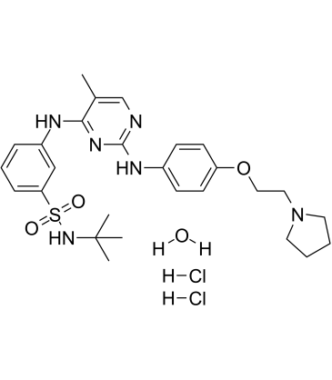Fedratinib hydrochloride hydrate التركيب الكيميائي