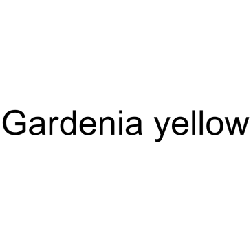 Gardenia yellow 化学構造