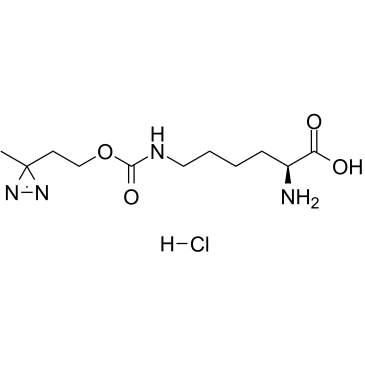 H-L-Photo-lysine hydrochloride التركيب الكيميائي