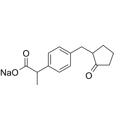 Loxoprofen sodium Chemische Struktur