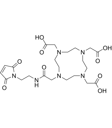 Maleimide-DOTA Chemische Struktur