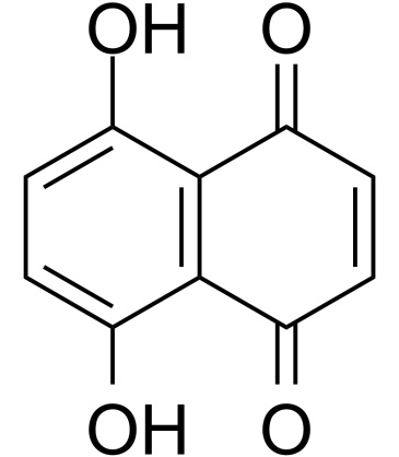 Naphthazarin Chemical Structure