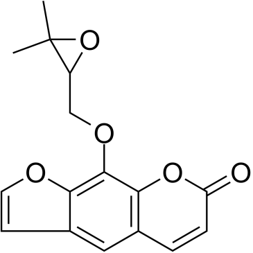 Oxyimperatorin Chemical Structure