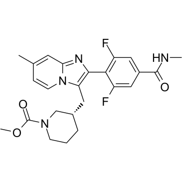 P2X3 antagonist 34 化学構造