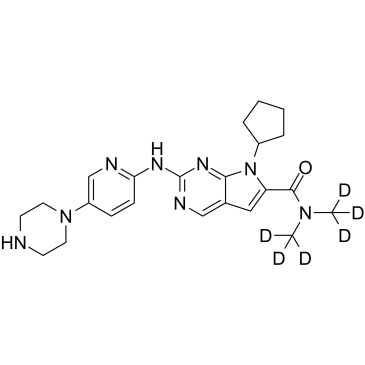 Ribociclib D6 化学構造