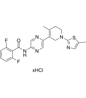 RO2959 hydrochloride 化学構造
