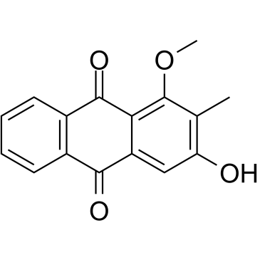 Rubiadin-1-methyl ether التركيب الكيميائي