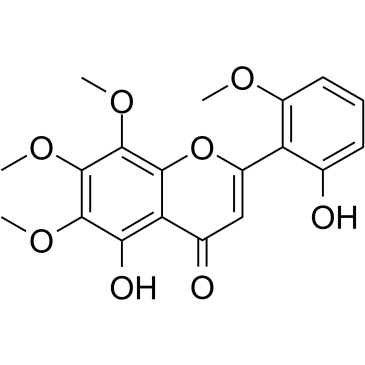 Skullcapflavone II التركيب الكيميائي