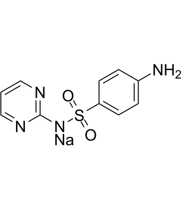 Sulfadiazine sodium  Chemical Structure