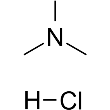 Trimethylammonium chloride Chemische Struktur