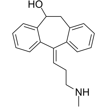 (E)-10-Hydroxynortriptyline  Chemical Structure