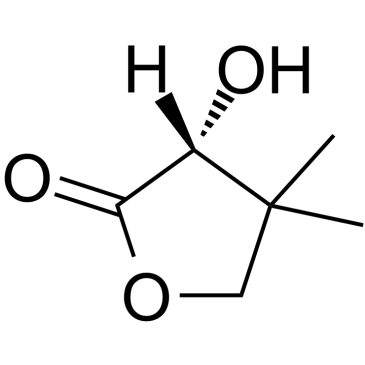 (R)-3-Hydroxy-4,4-dimethyldihydrofuran-2(3H)-one Chemical Structure