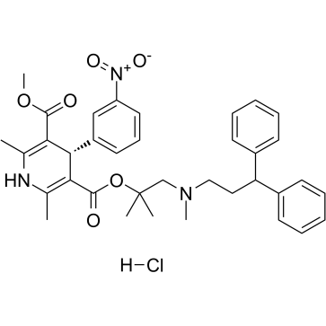 (S)-Lercanidipine hydrochloride  Chemical Structure