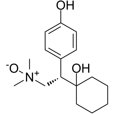 (S)-O-Desmethyl Venlafaxine N-Oxide  Chemical Structure
